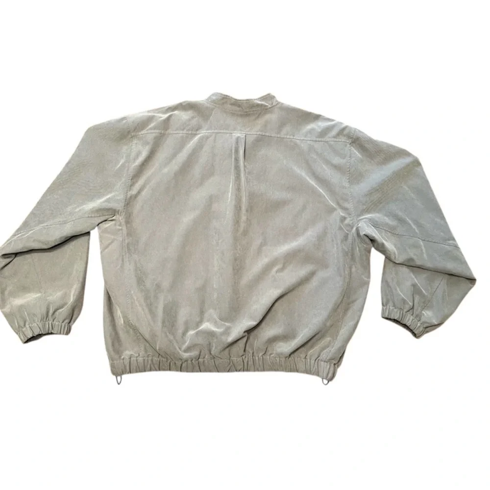 Walter Hagen Grey Windbreaker/Rain Jacket Size XL